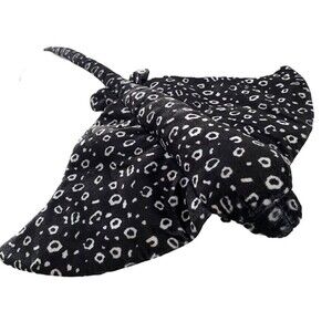 Disney Store Stingray Plush Stuffed Animal Black & White Toy Plushie